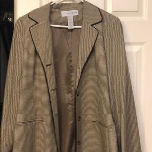 Woman’s long suit jacket